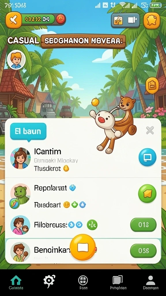 paristogel - Screenshot permainan dengan grafis yang memukau.